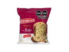 PAN DULCE GEORGALOS CON FRUTAS 400 GR