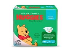PAÑAL HUGGIES VERDE RECIEN NACIDO 34 UN