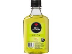 LICOR TRES PLUMAS PETACA MELON 200 CC