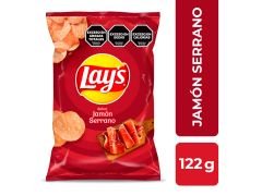 PAPAS FRITAS LAY'S JAMON SERRANO 122 GR