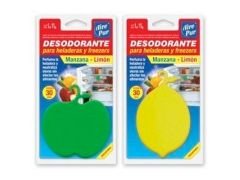 DESODORANTE AMBIENTE AIRE PUR HELADERA Y FREEZERS MANZANA LIMON 11 GR