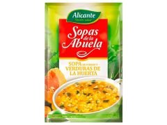 SOPA ALICANTE FIDEOS Y VERDURAS 72 GR
