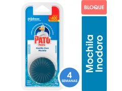 DESODORANTE PARA INODOROS PATO BLOQUE MOCHILA 40 GR