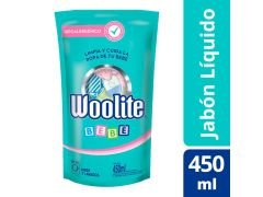 DETERGENTE WOOLITE BEBE LAVADO A MANO BOTELLA 450 CC