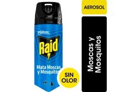 INSECTICIDA RAID SIN OLOR MOSCAS Y MOSQUITOS 360 CC