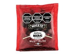 ACEITUNAS NUCETE NEGRAS N° 4 SACHET 100 GR