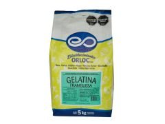 GELATINA ORLOC FRAMBUESA 5 KG