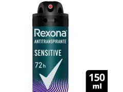 ANTITRANSPIRANTE MASCULINO REXONA SENSITIVE 150 ML