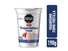 YOGHURT YOGURISIMO FRUTILLA FORTIFICADO 190 GR