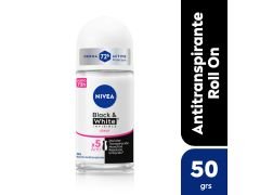 ANTITRANSPIRANTE FEMENINO NIVEA ROLL ON INVISIBLE BLACK Y WHITE 50 ML