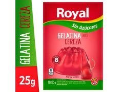 GELATINA ROYAL MANJARES LIGHT CEREZA 25 GR
