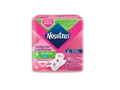TOALLITAS FEMENINAS NOSOTRAS INVISIBLE 8 UN