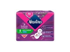 TOALLITAS FEMENINAS NOSOTRAS BUENAS NOCHES 8 UN