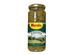 ACEITUNAS MAROLIO VERDE DESCAROZADAS FRASCO 160 GR