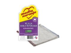 REJILLA MEDIA NARANJA DOBLE REFORZADA