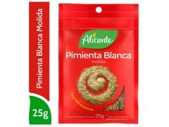 PIMIENTA ALICANTE BLANCA MOLIDA NATURALIDAD INTACTA 25 GR