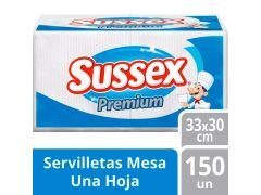 SERVILLETA SUSSEX PREMIUM 150 UN