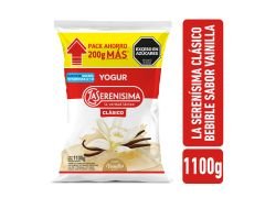 YOGHURT LA SERENISIMA SACHET ENTERO VAINILLA 1.1 LT