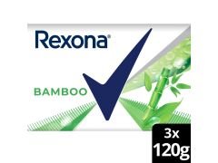 JABON DE TOCADOR REXONA BAMBO FRESH 3X120 GR