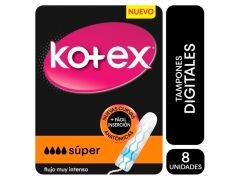 TAMPONES KOTEX SUPER 8 UN