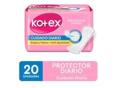 PROTECTORES FEMENINOS KOTEX CUIDADO DIARIO 20 UN