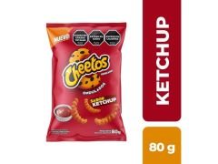 SNACK CHEETOS ONDULADOS KETCHUP 80 GR