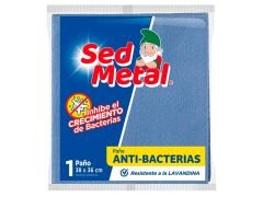 PAÑO SED METAL ANTIBACTERIAS
