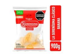 YOGHURT LA SERENISIMA SACHET ENTERO BANANA 900 gr