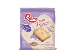 TOSTADAS RIERA 7 SEMILLAS 200 GR