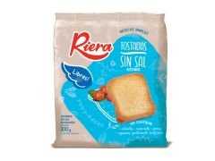 TOSTADAS RIERA SIN SAL LIBRES 200 GR