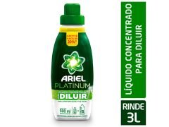 JABON LIQUIDO ARIEL PLATINUM DILUIR 500 ML
