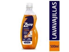 LAVAVAJILLA ZORRO  NARANJA Y JENGIBRE 500 ML