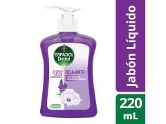 JABON LIQUIDO ESPADOL ANTIBACTERIAL RELAJANTE 220 ML