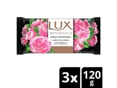JABON DE TOCADOR LUX ROSAS FRANCESAS 3X120 GR