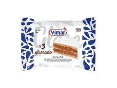 ALFAJOR VIMAR TRIPLE DULCE DE LECHE 24 UN