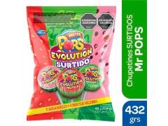 CHUPETIN MR POPS EVOLUTION SURTIDO 24 UN