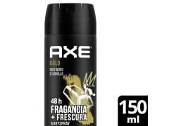 DESODORANTE MASCULINO AXE GOLD VAINILLA 150 ML
