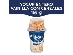 YOGHURT MILKAUT ENTERO VAINILLA CEREALES 150 GR