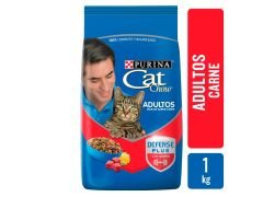 ALIMENTO PARA GATOS CAT CHOW ADULTOS CARNE 1 KG