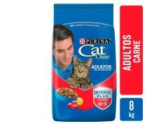 ALIMENTO PARA GATOS CAT CHOW ADULTOS CARNE 8 KG
