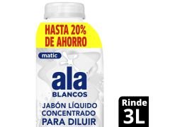 JABON LIQUIDO ALA PARA DILUIR CON BLANQUEADOR 500 ML