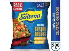 RAVIOLES LA SALTENA CUATRO QUESOS 900 GR