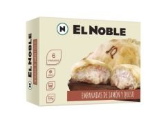 EMPANADAS EL NOBLE JAMON QUESO 480 GR