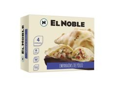 EMPANADAS EL NOBLE POLLO 480 GR