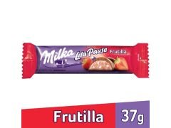 CHOCOLATE MILKA LILA PAUSE FRUTILLA 38 gr