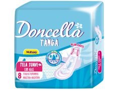 TOALLITAS FEMENINAS DONCELLA CON ALAS TANGA 8 UN