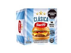 HAMBURGUESA SWIFT CARNE 4 UN