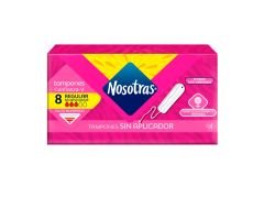TAMPONES NOSOTRAS REGULAR 8 UN