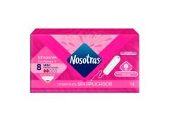 TAMPONES NOSOTRAS MINI 8 UN