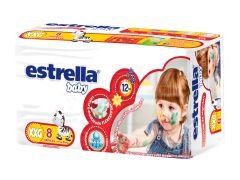 PAÑAL ESTRELLA REGULAR XX GRANDE 8 UN